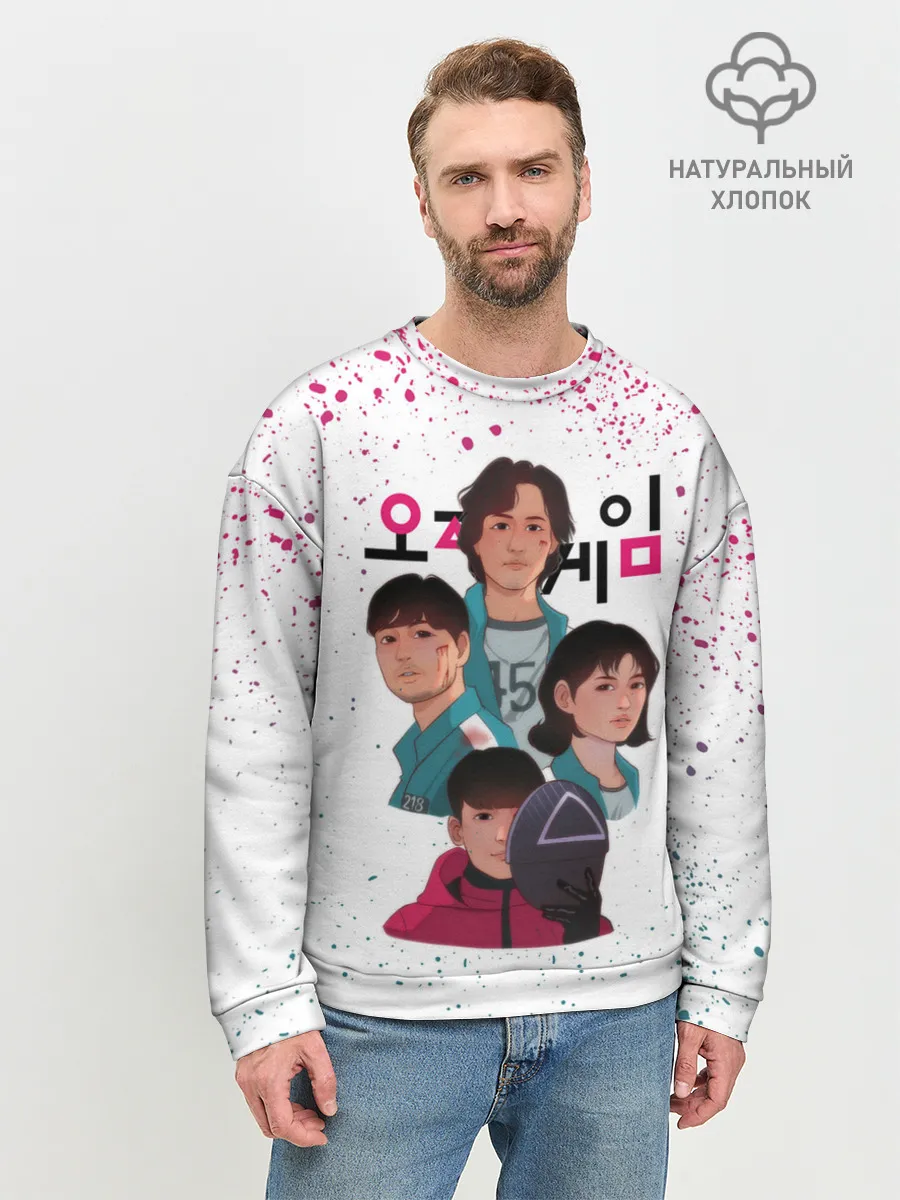 Мужской свитшот базовый / 067 | 218 | 456 | Коп