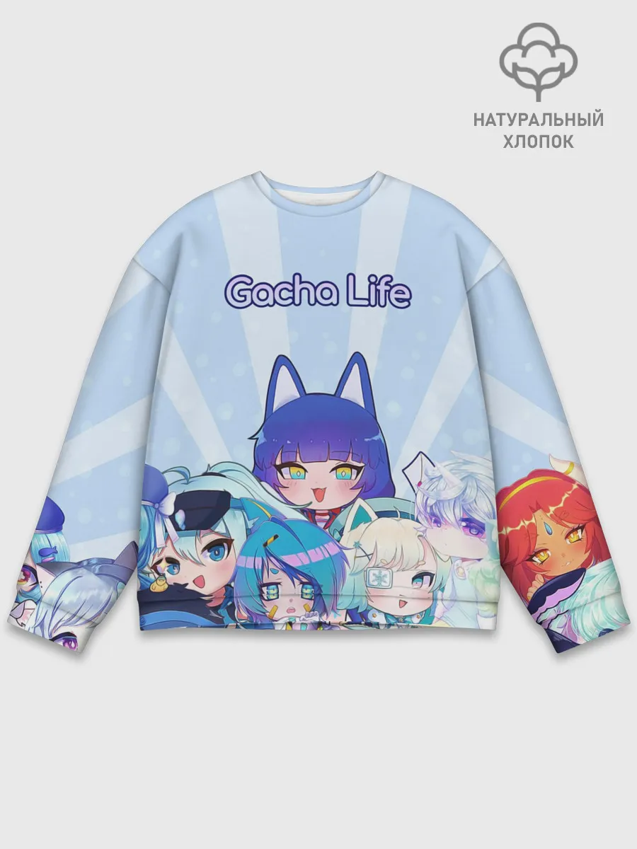 Мужской свитшот базовый / Gacha Club Character
