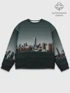 Мужской свитшот базовый / Вид на Нью Йорк