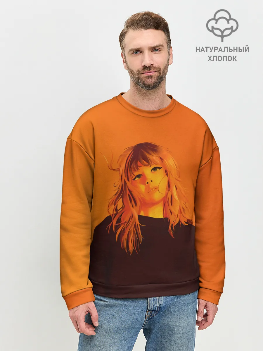 Мужской свитшот базовый / Sweet Taylor Swift