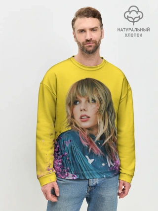 Мужской свитшот базовый / Красотка Тейлор