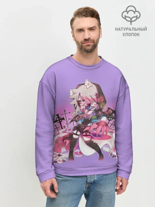 Мужской свитшот базовый / Gacha Club DJ Cry