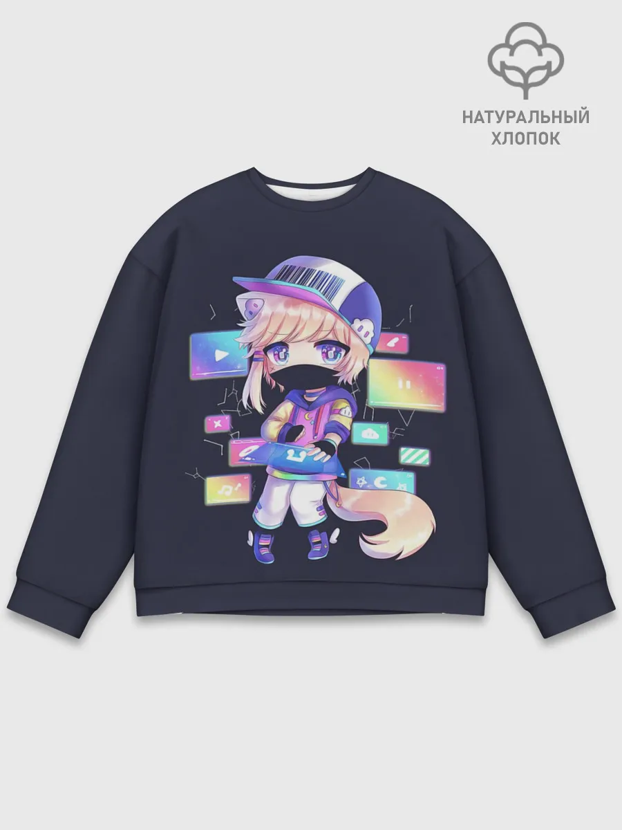 Мужской свитшот базовый / DJ Males Buns