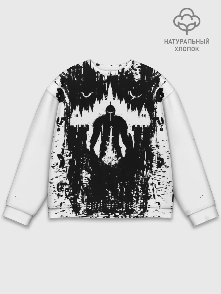 Мужской свитшот базовый / ТЁМНЫЕ ДУШИ | DARK SOULS