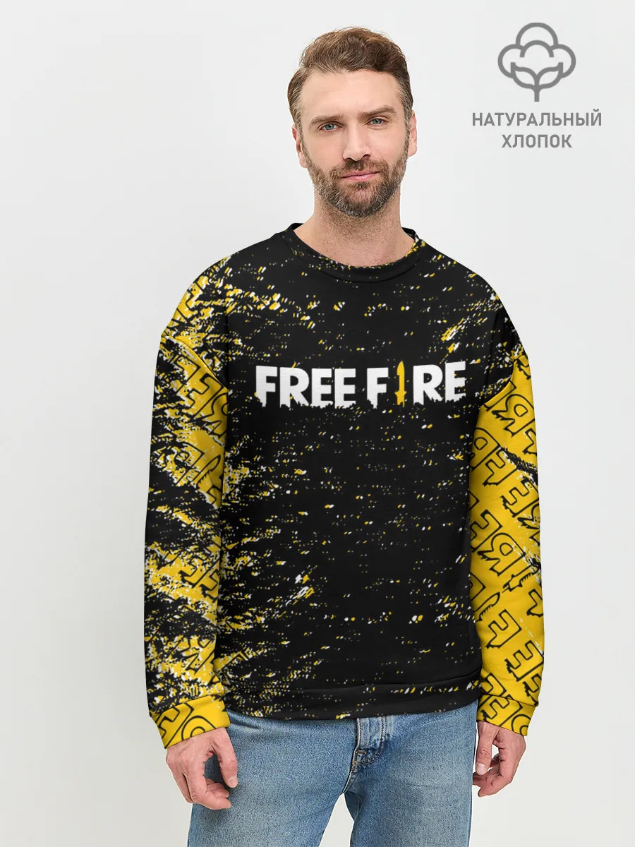 Мужской свитшот базовый / garena | free fire,