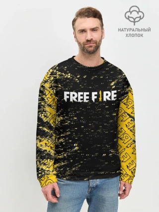 Мужской свитшот базовый / garena | free fire,
