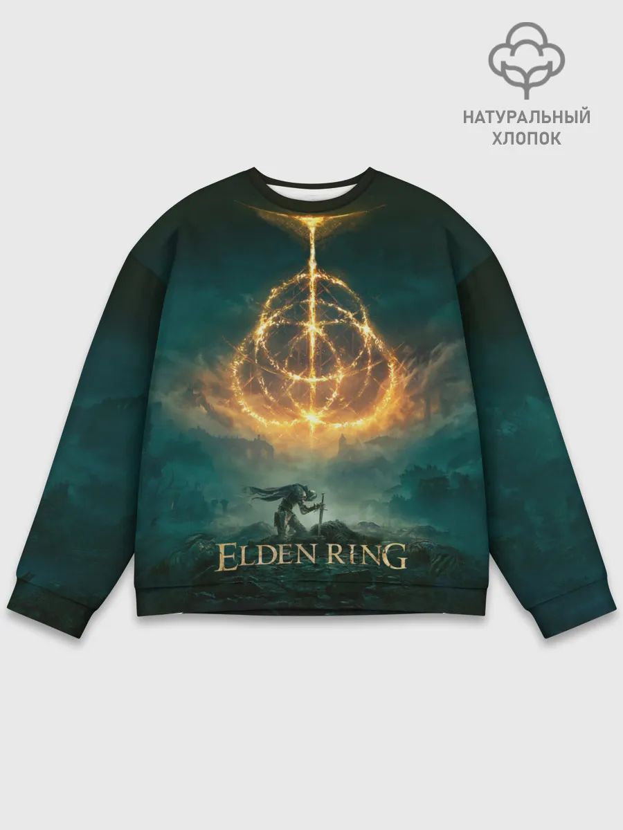 Мужской свитшот базовый / Elden Ring Game Art