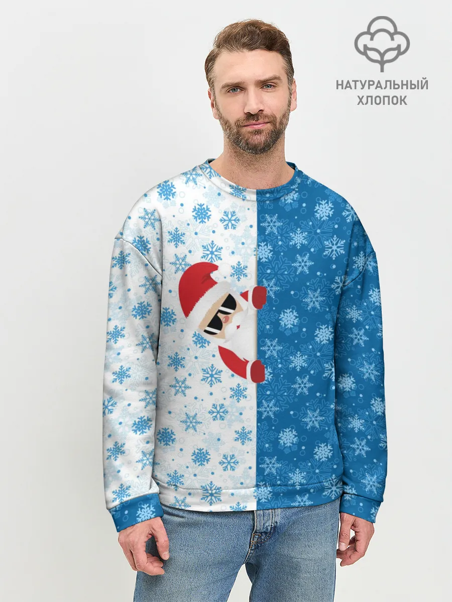 Мужской свитшот базовый / С Новым Годом