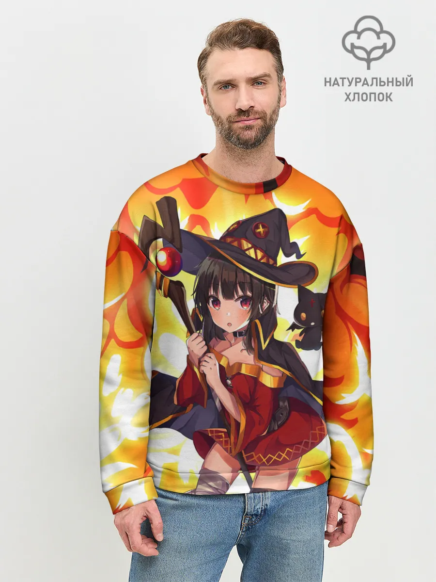 Мужской свитшот базовый / MeguminYunyun