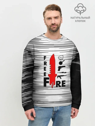 Мужской свитшот базовый / Free Fire Фри Фаер,