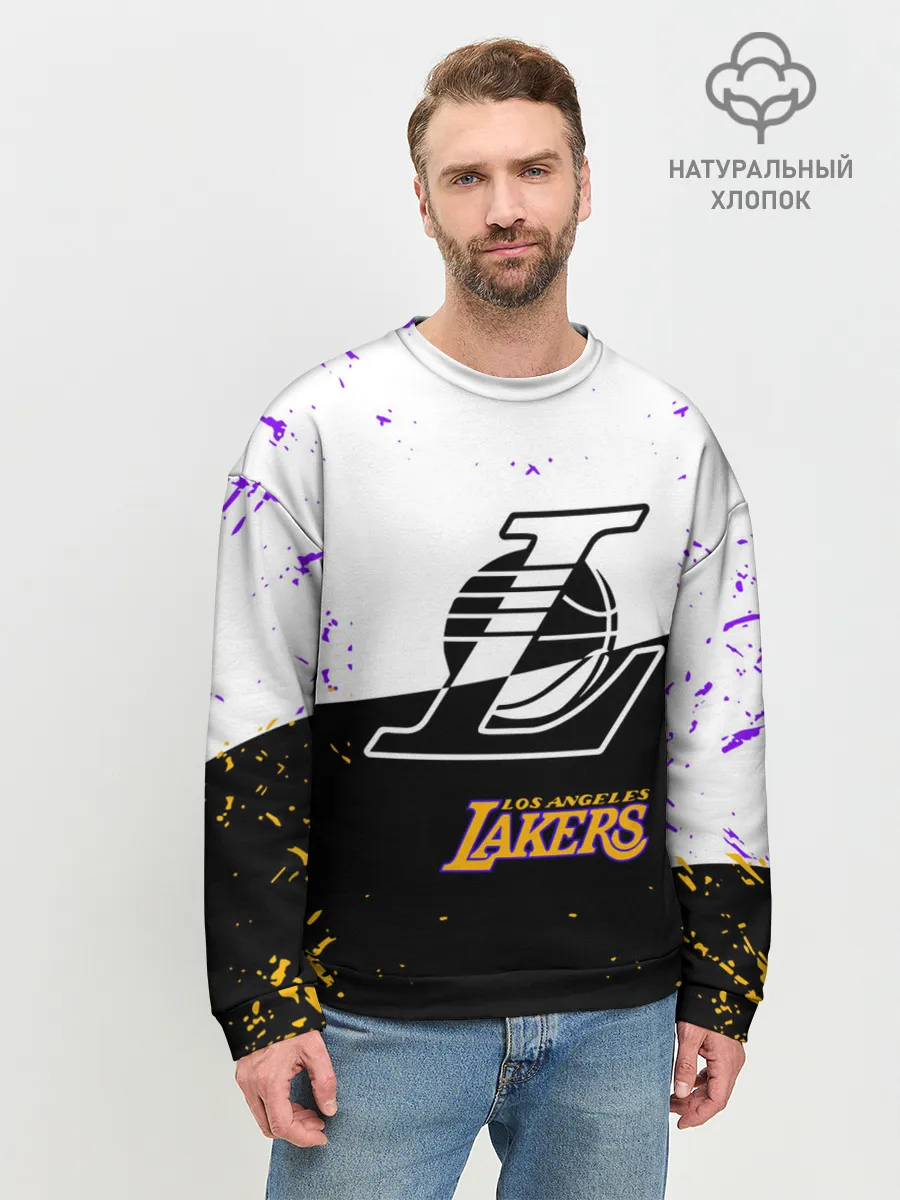 Мужской свитшот базовый / Коби Брайант Los Angeles Lakers,