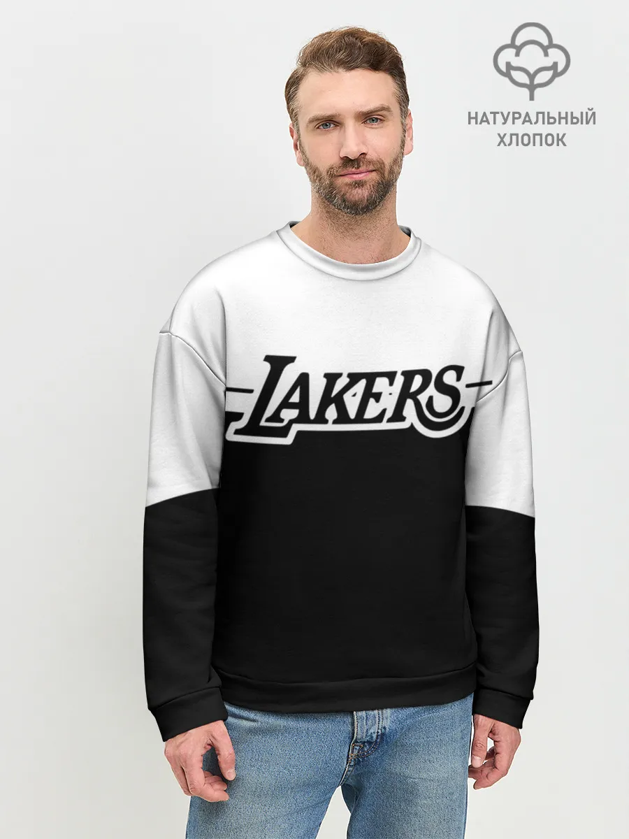 Мужской свитшот базовый / Kobe Bryant - Los Angeles Lakers.