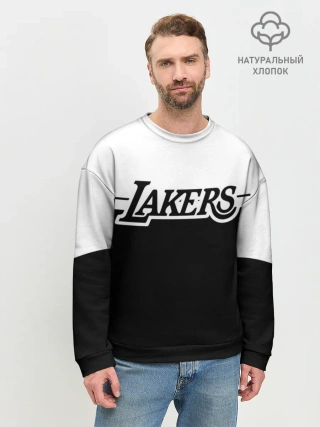 Мужской свитшот базовый / Kobe Bryant - Los Angeles Lakers.