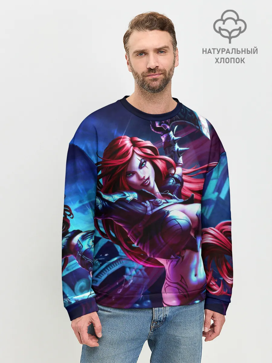 Мужской свитшот базовый / Катарина League of legends