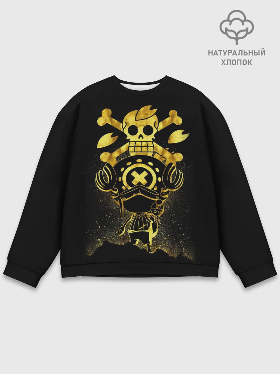 Мужской свитшот базовый / ONE PIECE | ВАН ПИС GOLDEN