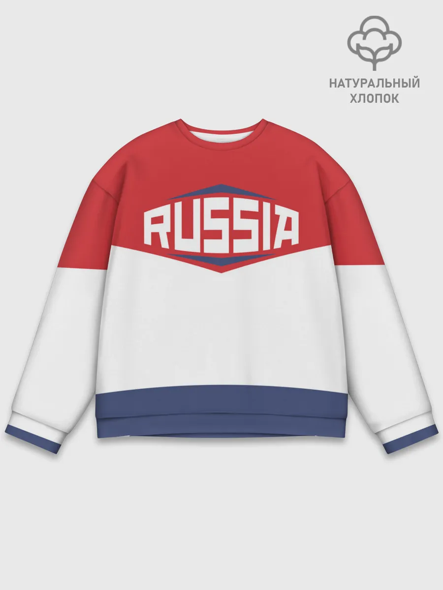 Мужской свитшот базовый / Russia