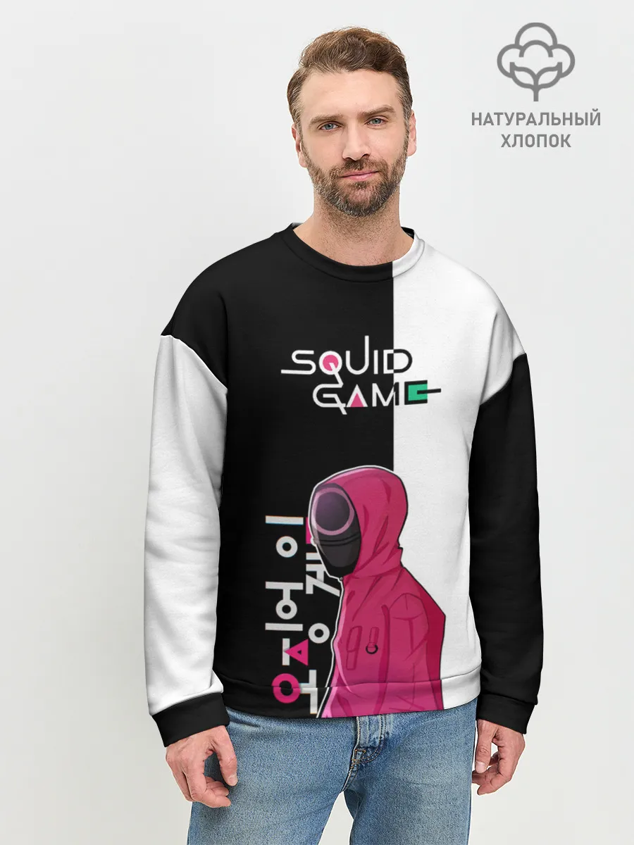 Мужской свитшот базовый / Игра в кальмара | SG