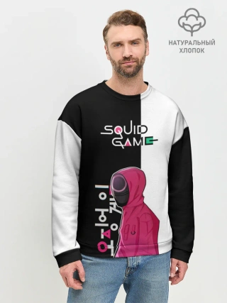 Мужской свитшот базовый / Игра в кальмара | SG