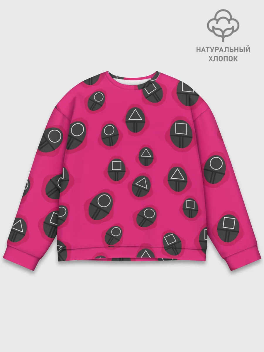 Мужской свитшот базовый / Игра в кальмара | TКК