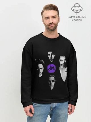 Мужской свитшот базовый / Depeche mode band