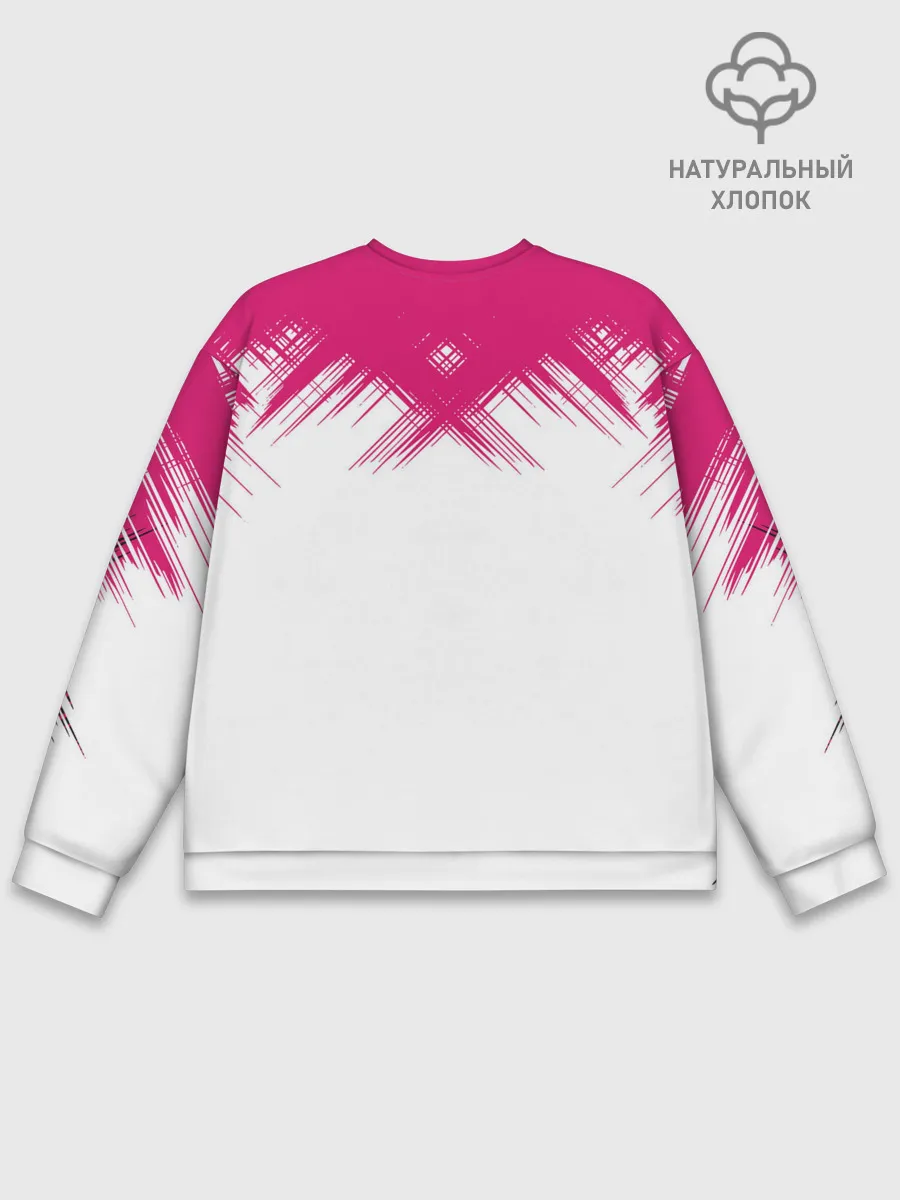 Мужской свитшот базовый / Игра в кальмара | геометрические фигуры,