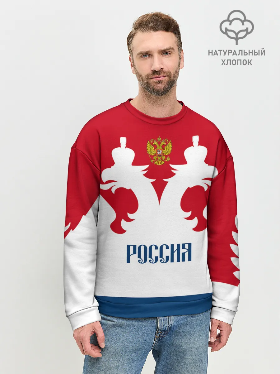 Мужской свитшот базовый / Russia Team