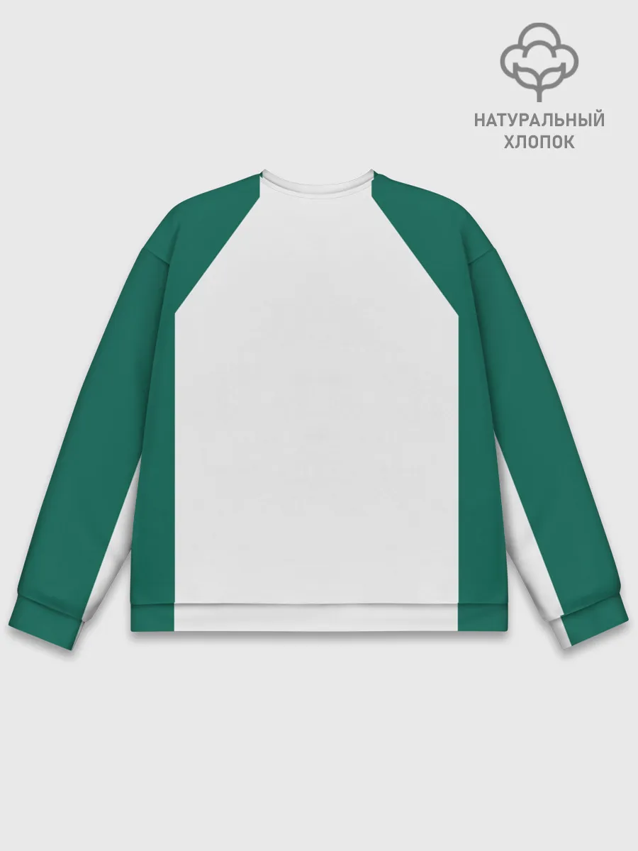 Мужской свитшот базовый / Как в Игре в Кальмара. Футболка 456 игрока