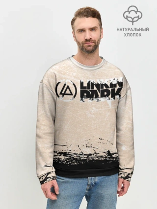 Мужской свитшот базовый / Linkin Park | Рок Группа Линкин Парк