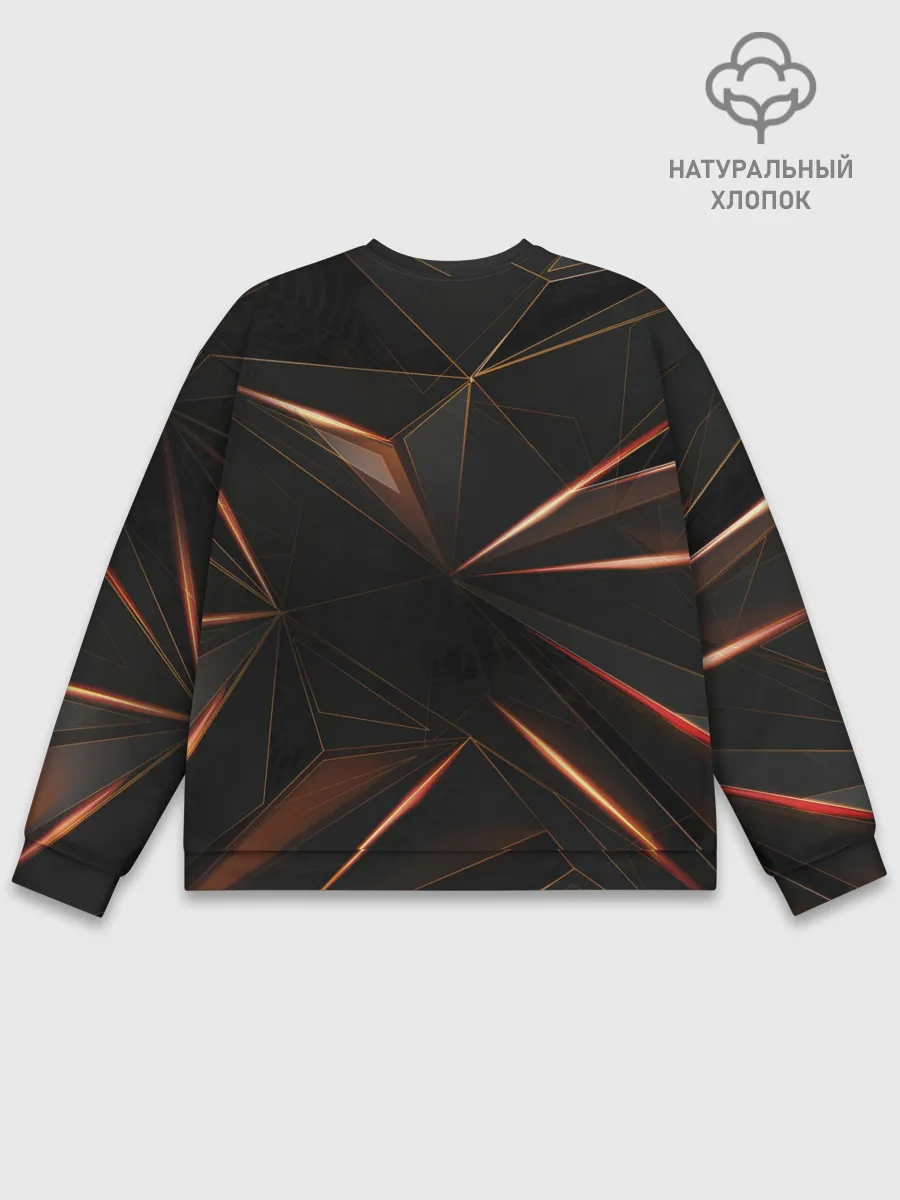 Мужской свитшот базовый / Геометрическая абстракция.