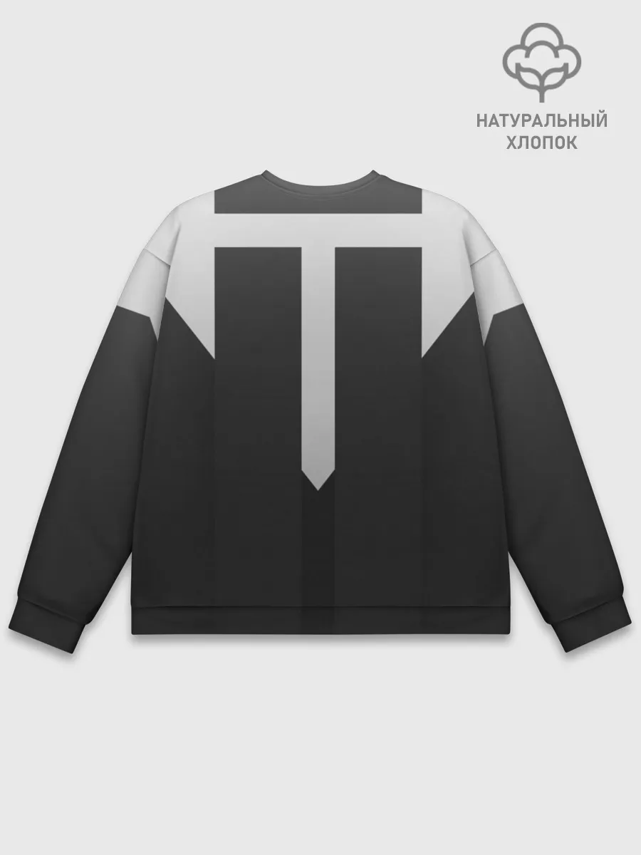 Мужской свитшот базовый / футуристический вектор