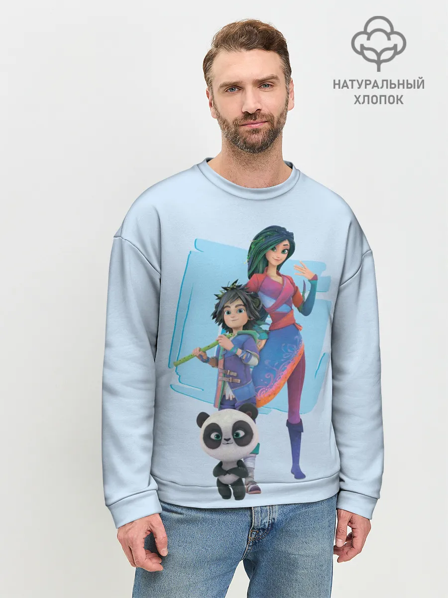 Мужской свитшот базовый / Мэй и Бао