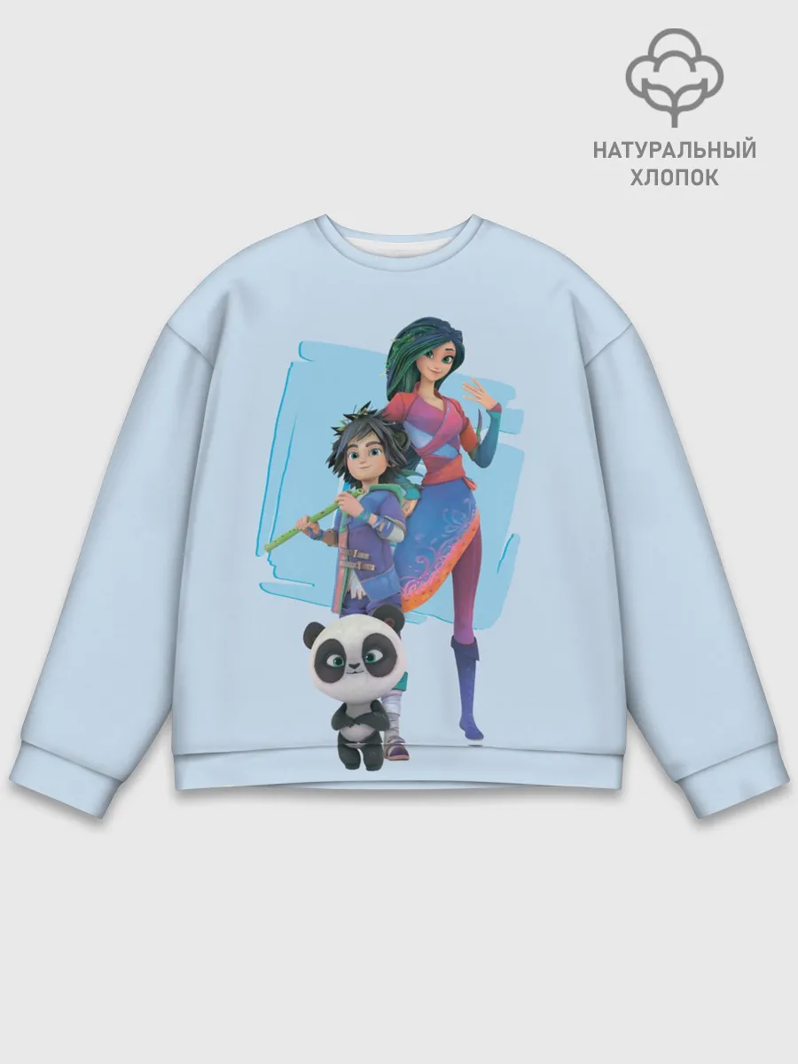 Мужской свитшот базовый / Мэй и Бао