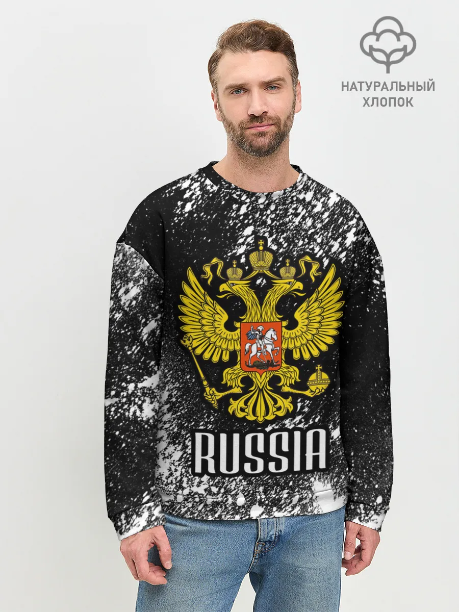 Мужской свитшот базовый / Russia