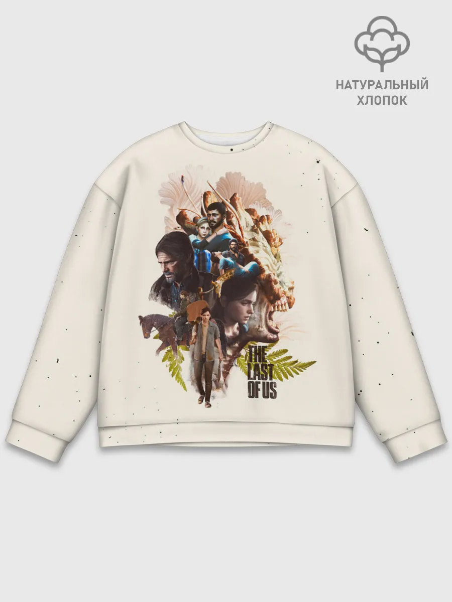 Мужской свитшот базовый / THE LAST OF US 2 НОВАЯ ИСТОРИЯ