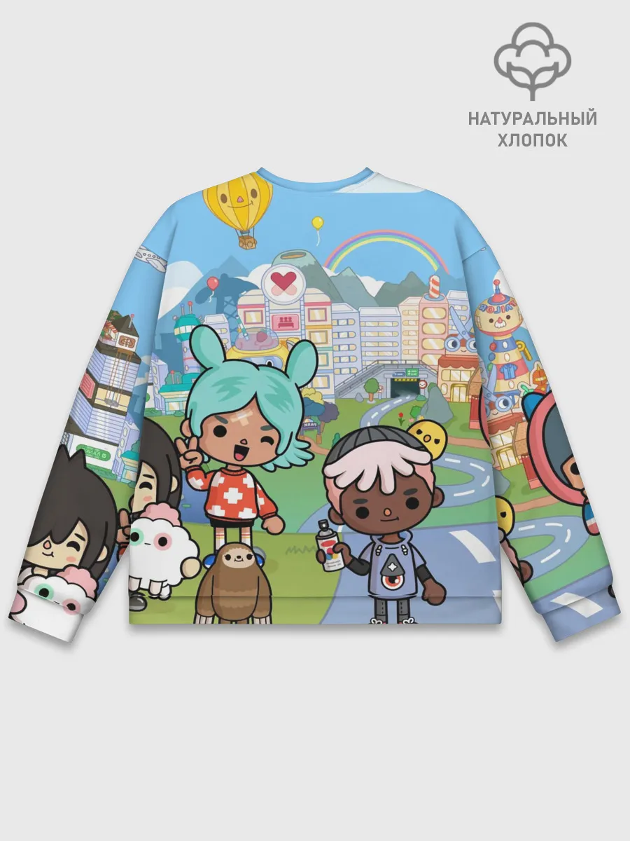 Мужской свитшот базовый / Toca Boca | Мир