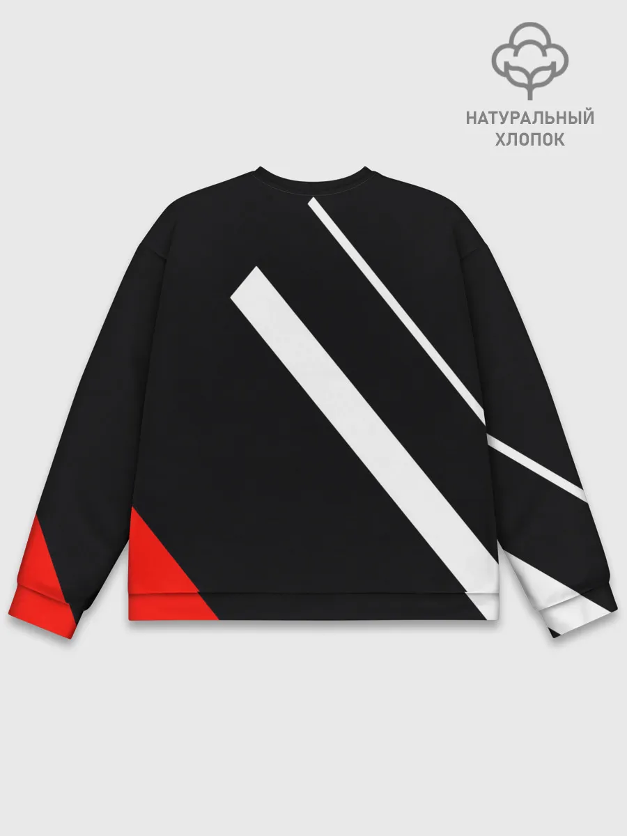 Мужской свитшот базовый / Mercedes-AMG | Мерседес-АМГ