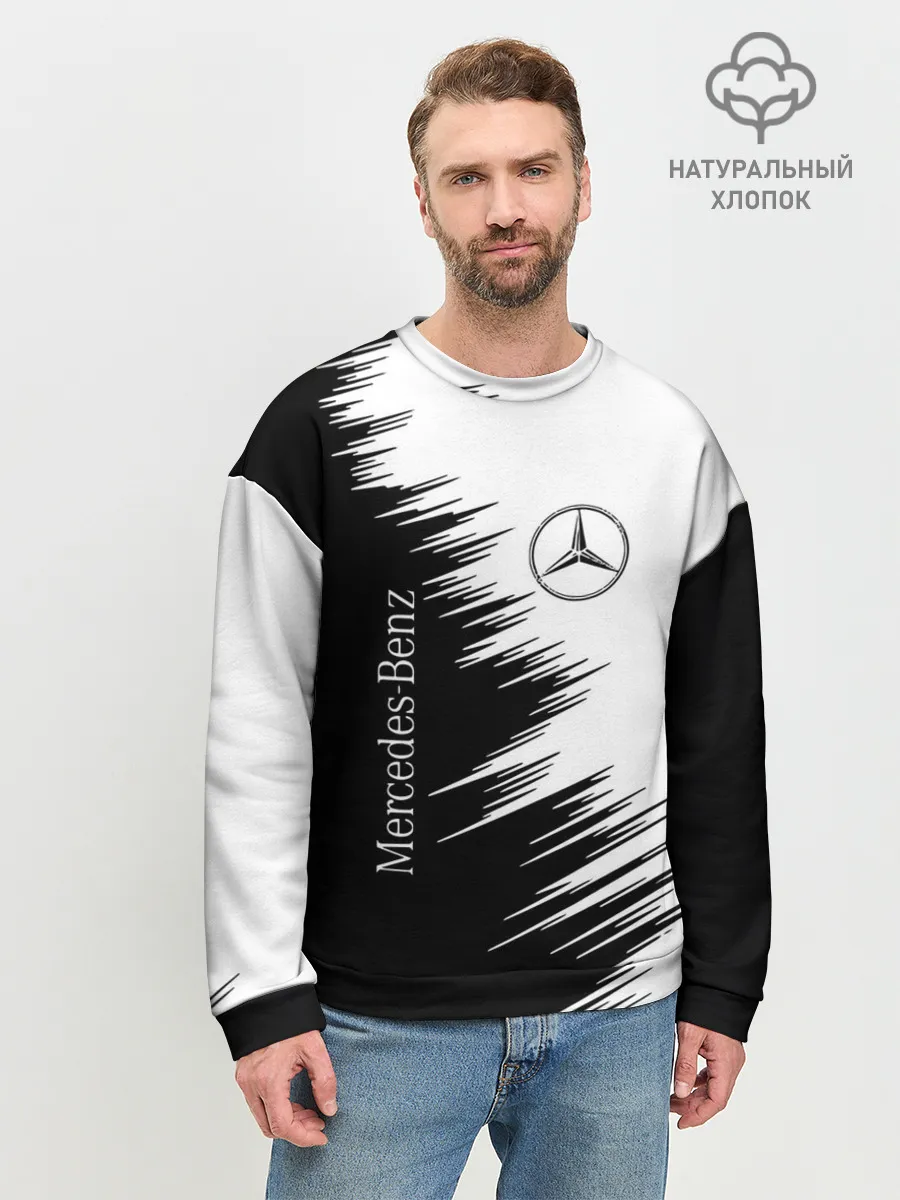 Мужской свитшот базовый / mercedes benz