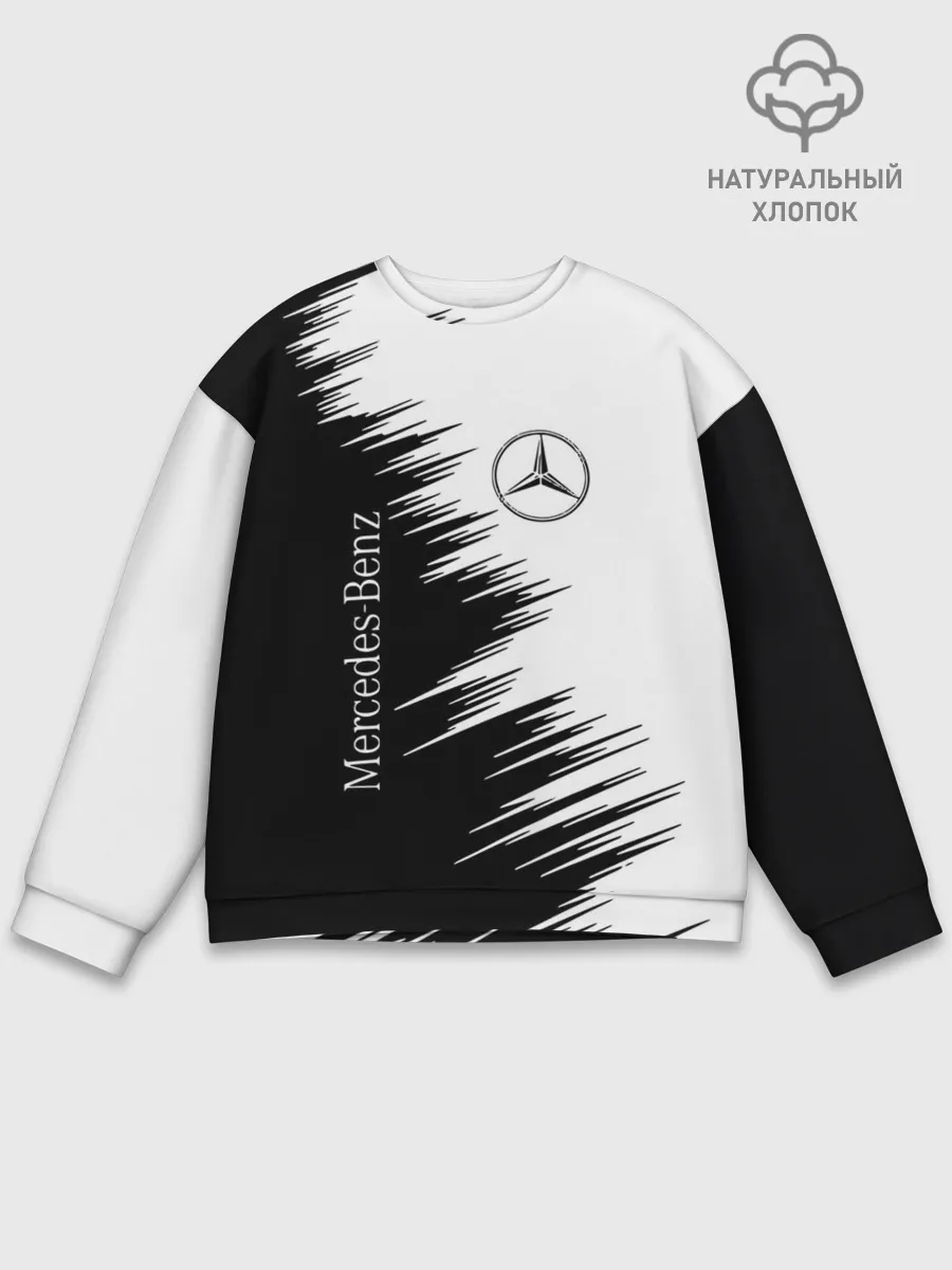 Мужской свитшот базовый / mercedes benz