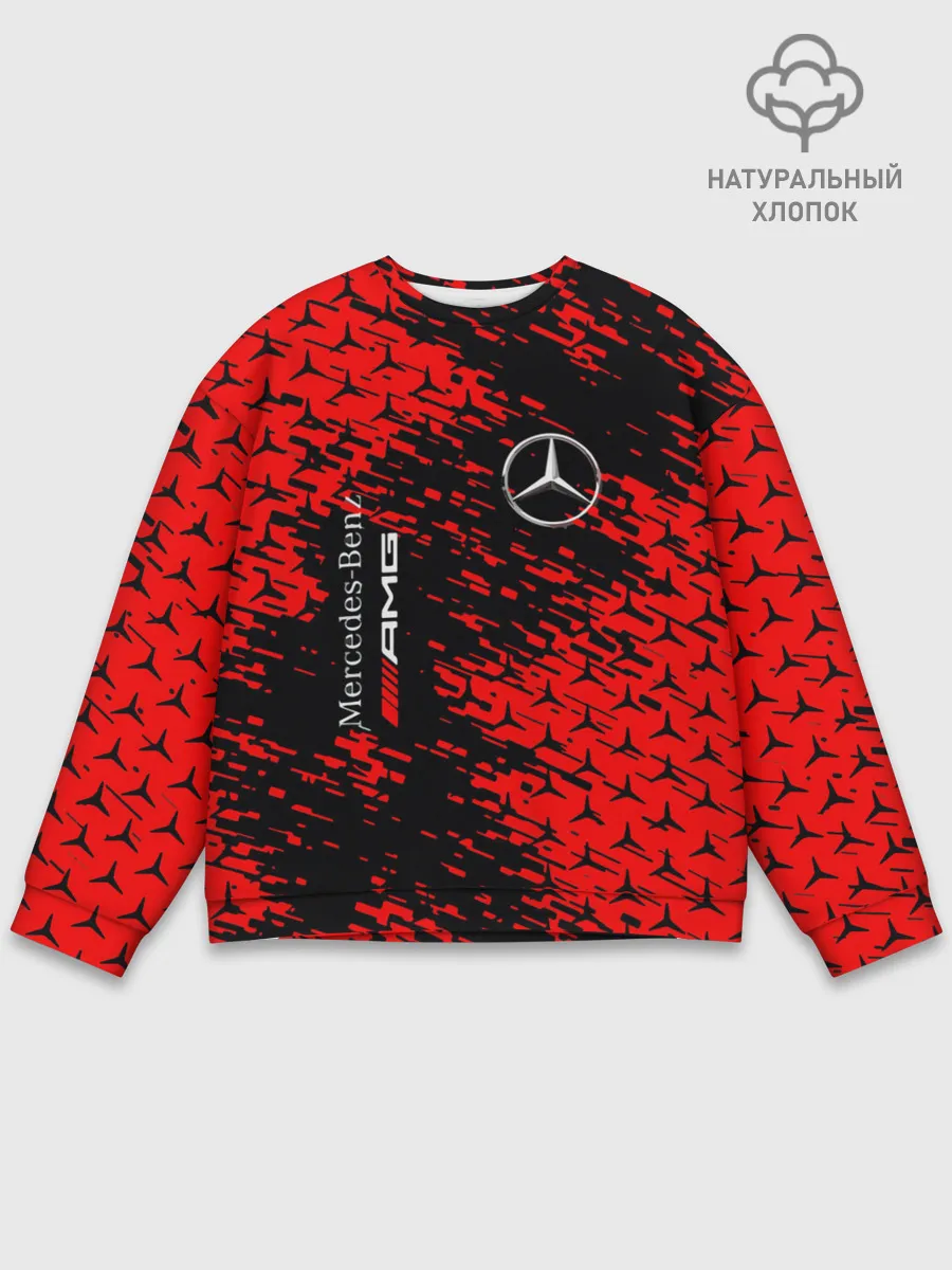 Мужской свитшот базовый / Merсedes.
