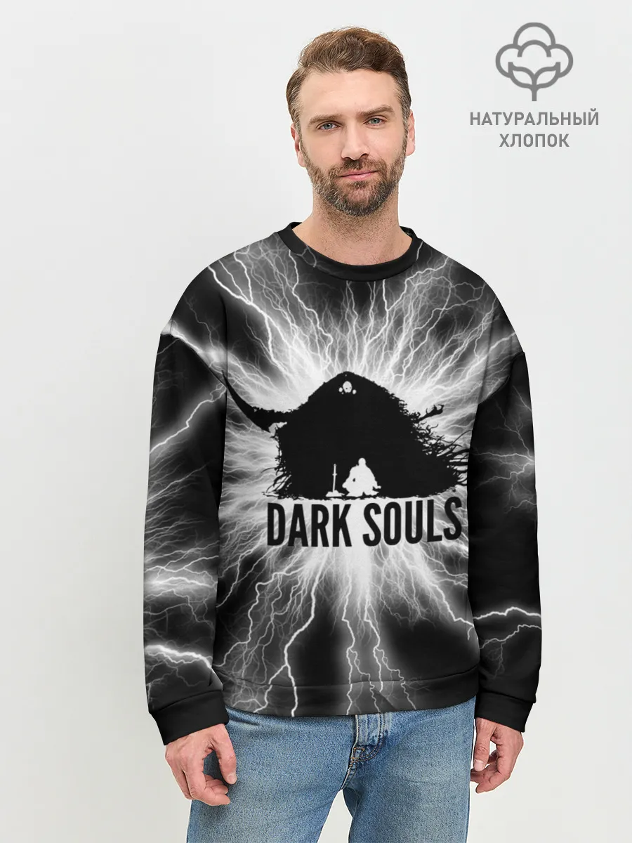 Мужской свитшот базовый / dark souls remastered,