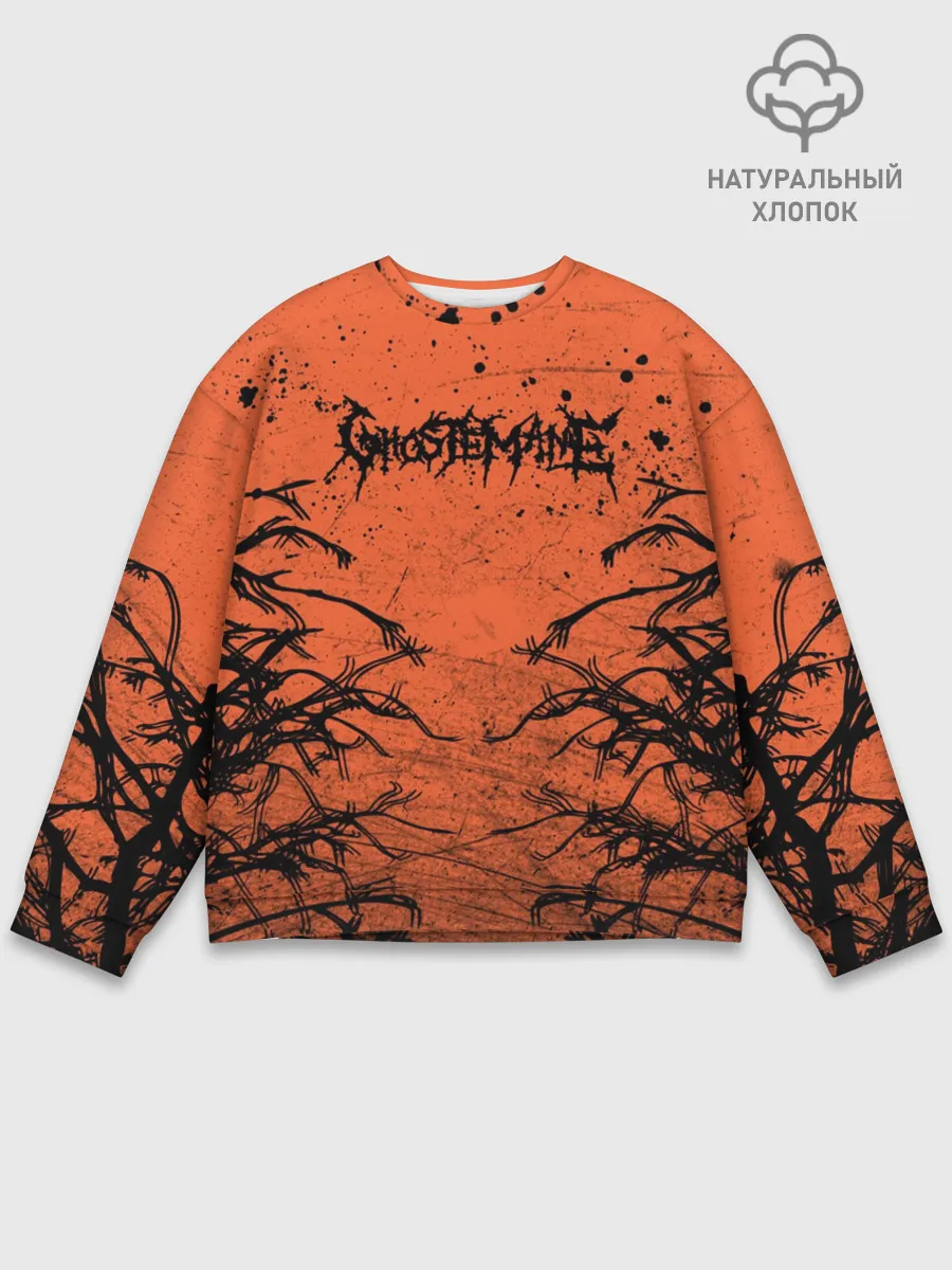 Мужской свитшот базовый / Ghostemane Forest Grunge | Гостмейн Лес