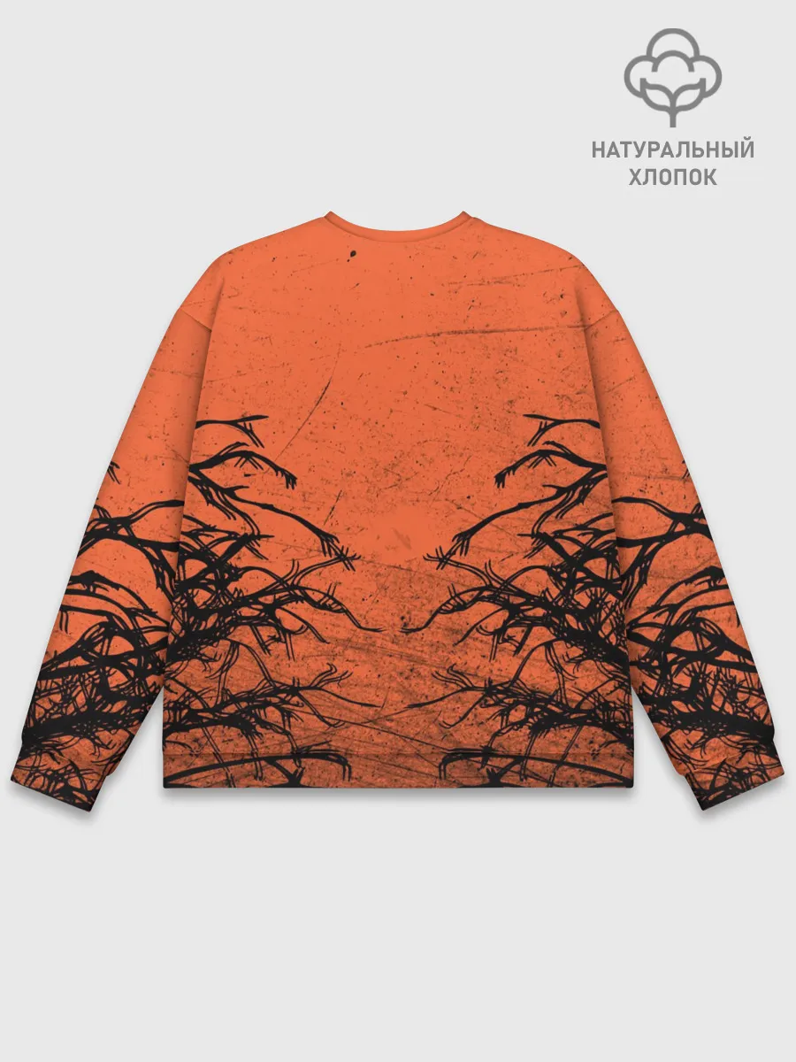 Мужской свитшот базовый / Ghostemane Forest Grunge | Гостмейн Лес