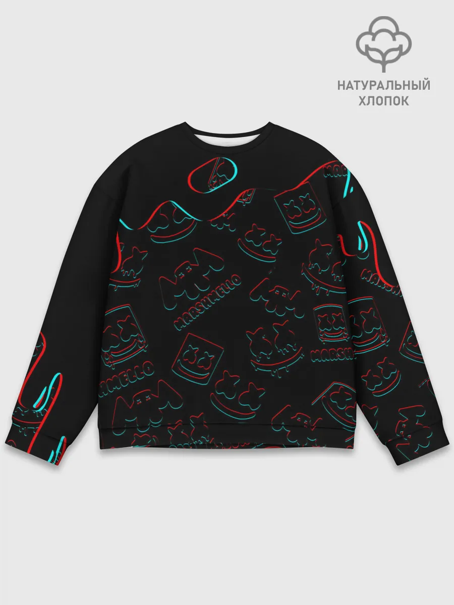 Мужской свитшот базовый / MARSHMELLO MELT - МАРШМЕЛЛО