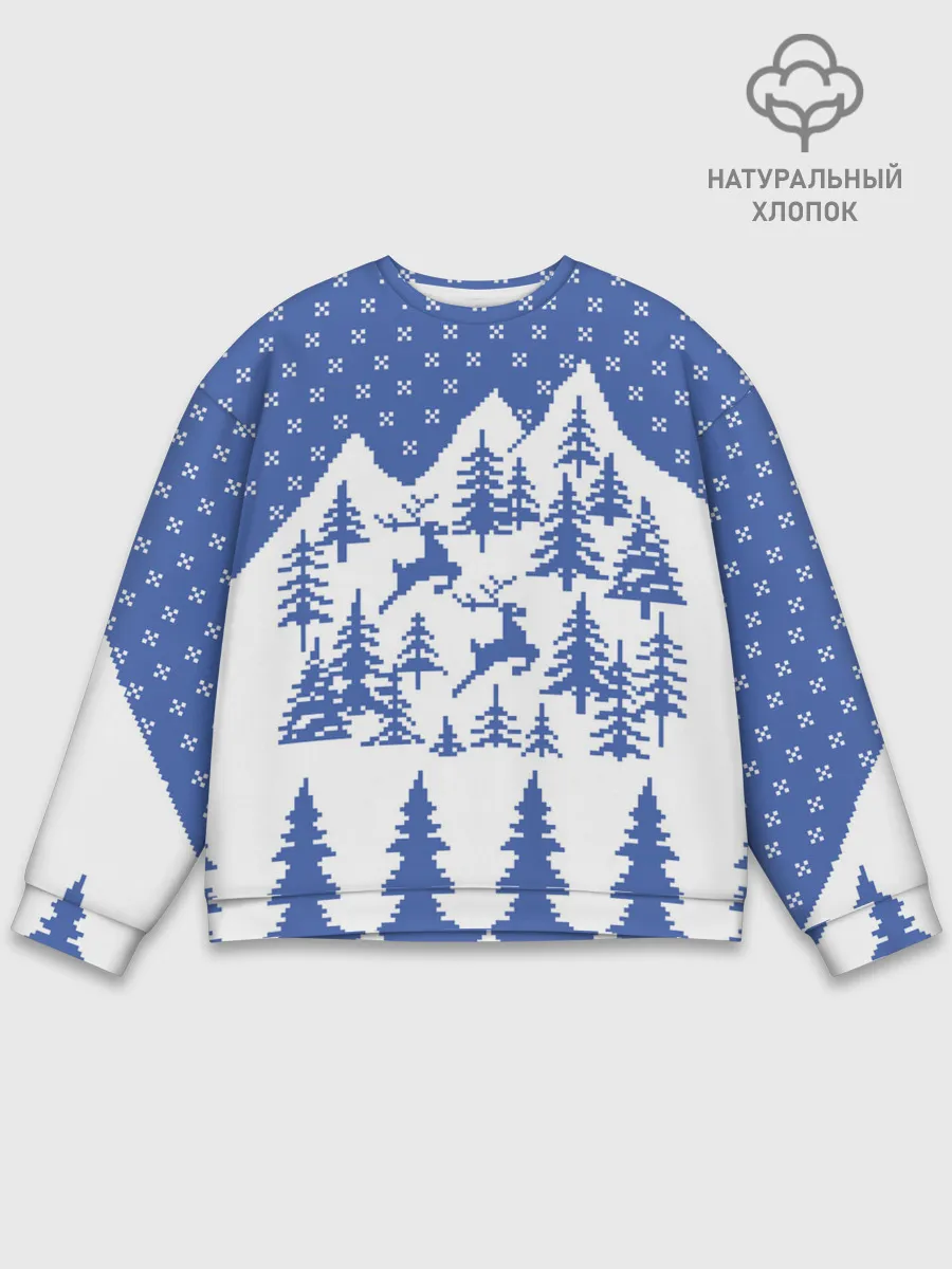 Мужской свитшот базовый / Горные Олени