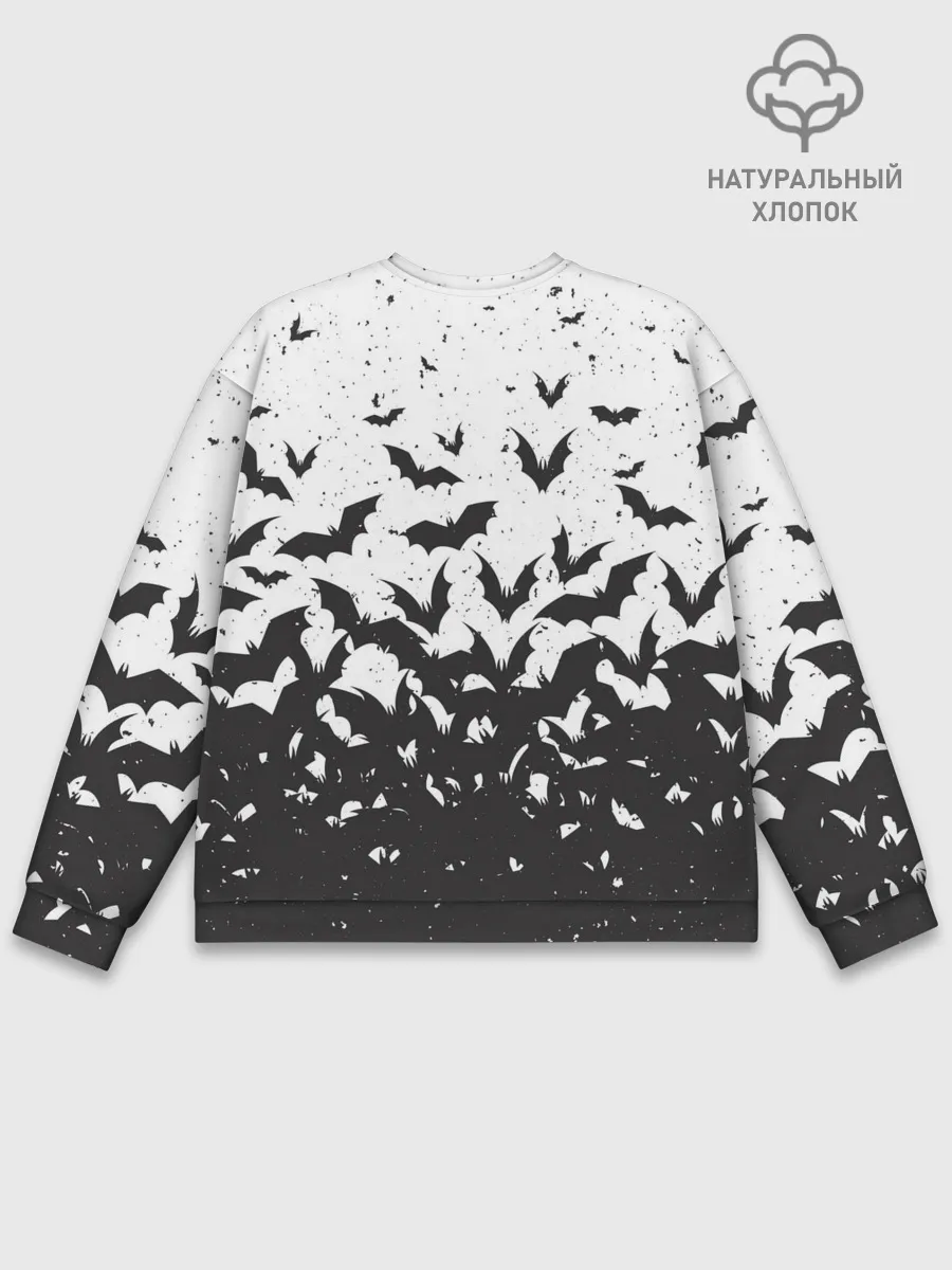Мужской свитшот базовый / Летучие кровососы