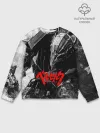 Мужской свитшот базовый / BERSERK Ч/Б | БЕРСЕРК