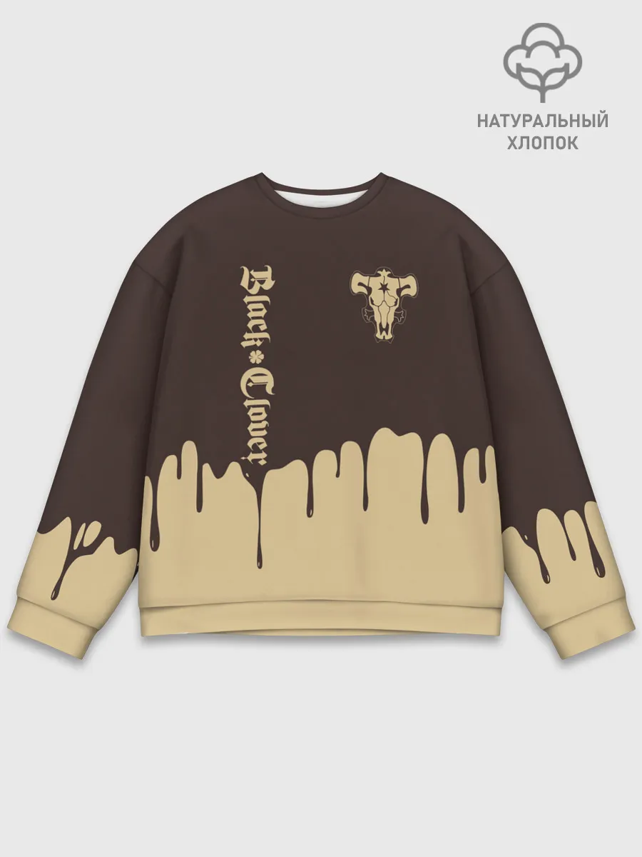 Мужской свитшот базовый / Black clover: Bull