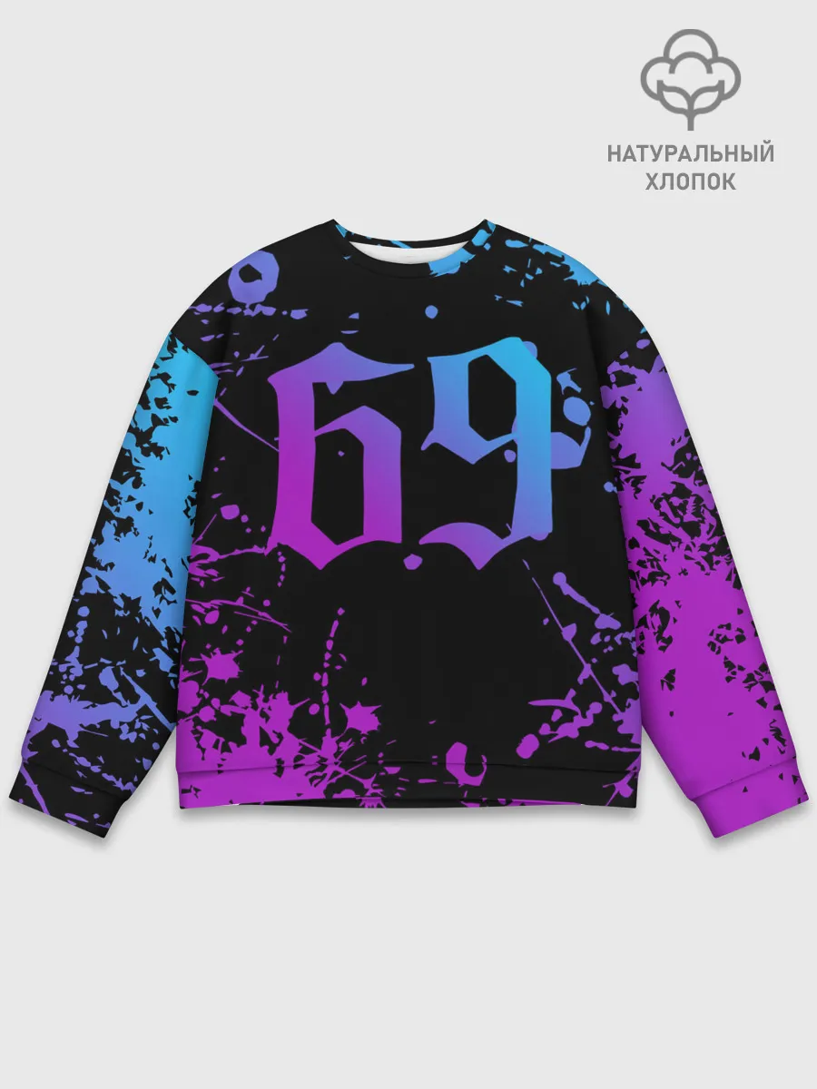 Мужской свитшот базовый / 6IX9INE 69