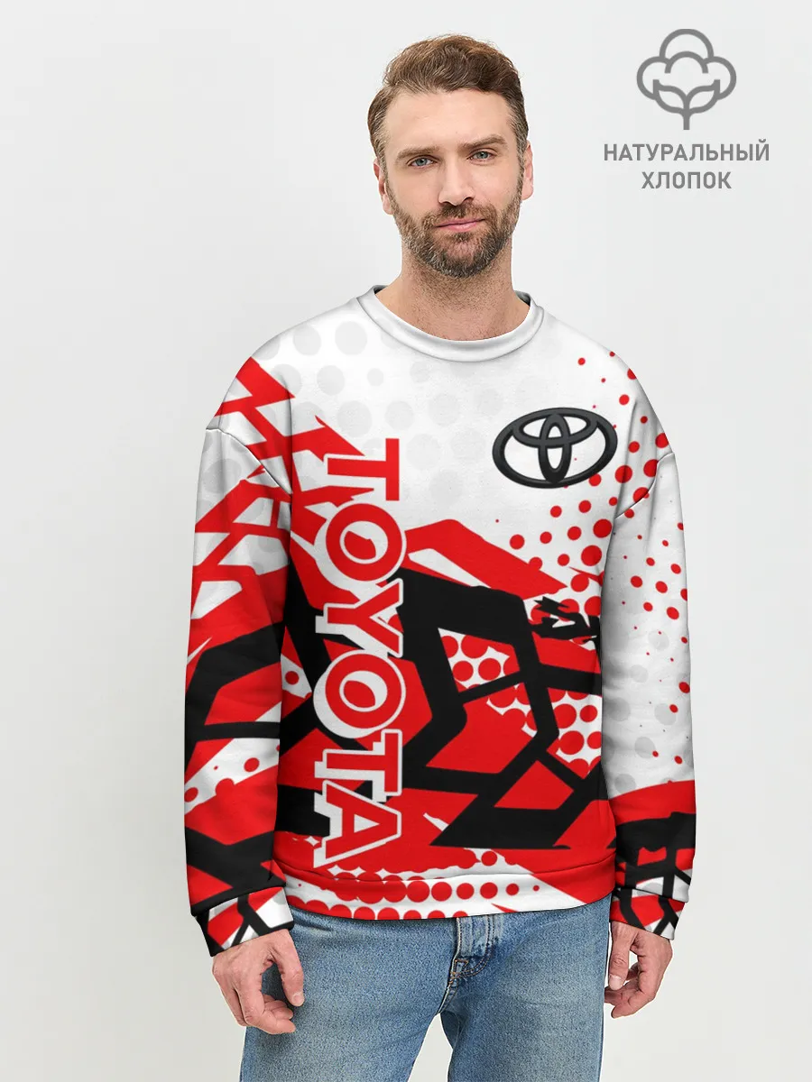 Мужской свитшот базовый / Toyota