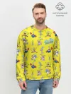 Мужской свитшот базовый / SpongeBob pattern